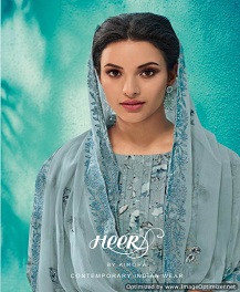 Heer Vol 50 By Kimora Fashion Cotton Dress Materials Catalogue