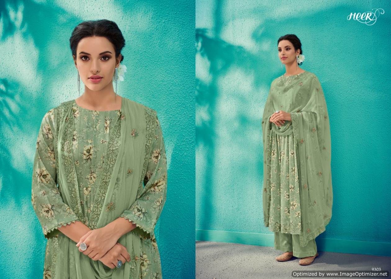 Heer Vol 50 By Kimora Fashion Cotton Dress Materials Catalogue