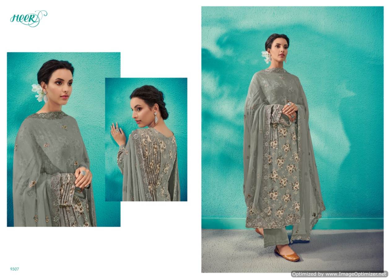 Heer Vol 50 By Kimora Fashion Cotton Dress Materials Catalogue