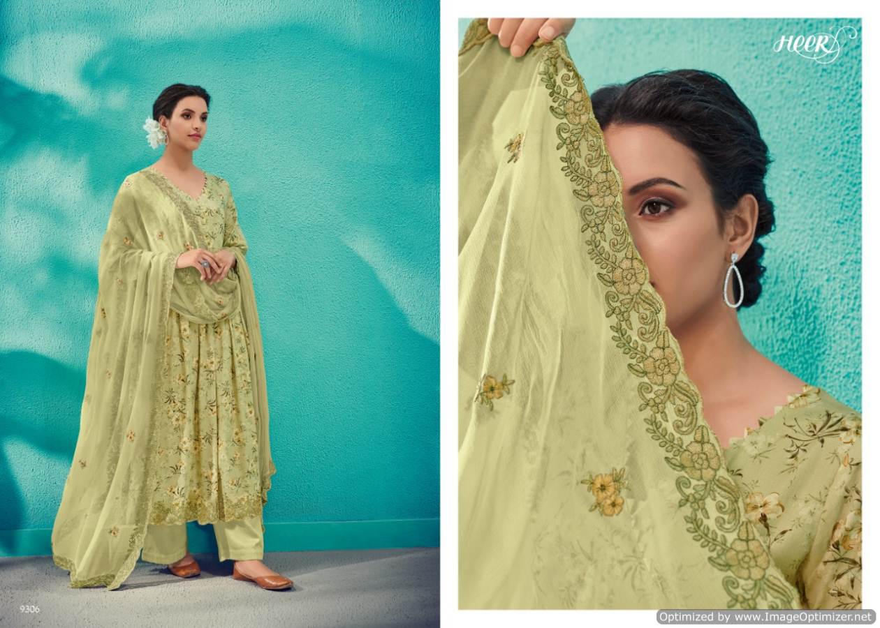 Heer Vol 50 By Kimora Fashion Cotton Dress Materials Catalogue