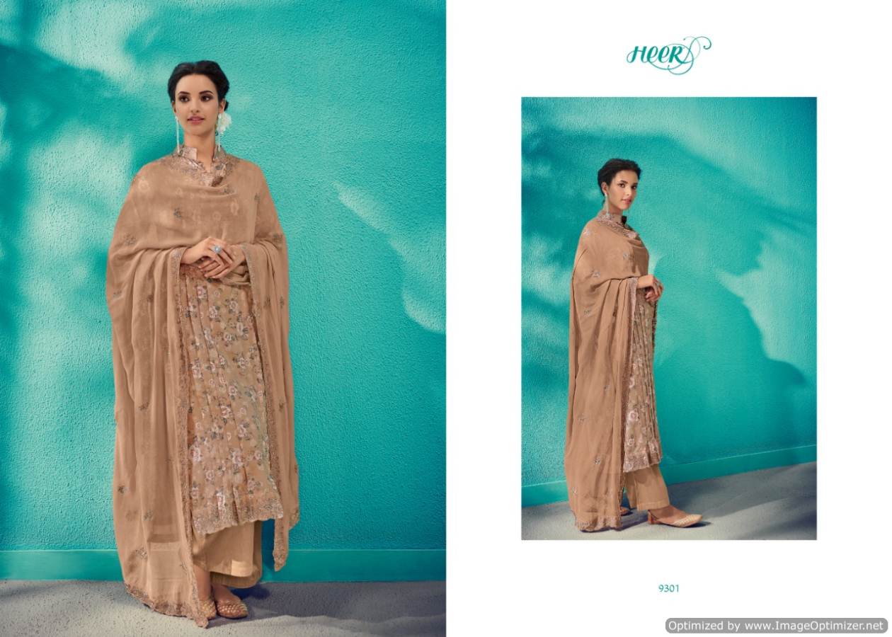 Heer Vol 50 By Kimora Fashion Cotton Dress Materials Catalogue