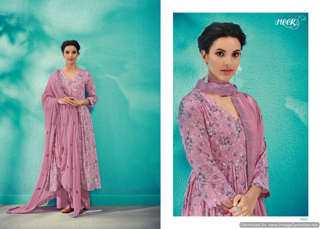Heer Vol 50 By Kimora Fashion Cotton Dress Materials Catalogue