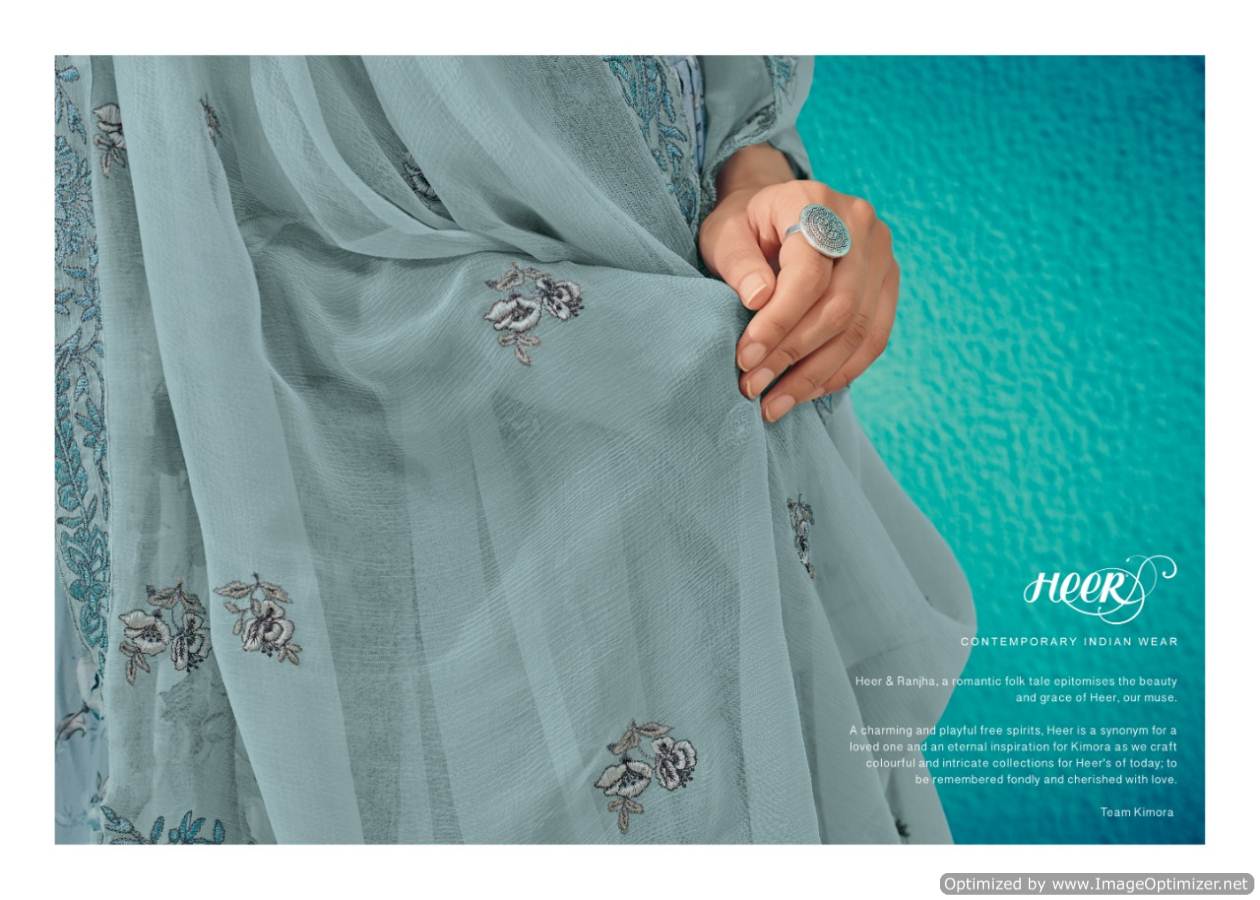 Heer Vol 50 By Kimora Fashion Cotton Dress Materials Catalogue