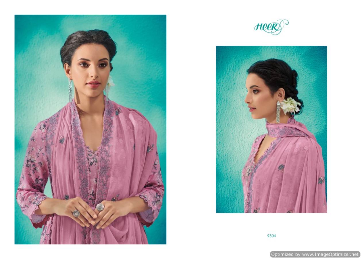 Heer Vol 50 By Kimora Fashion Cotton Dress Materials Catalogue
