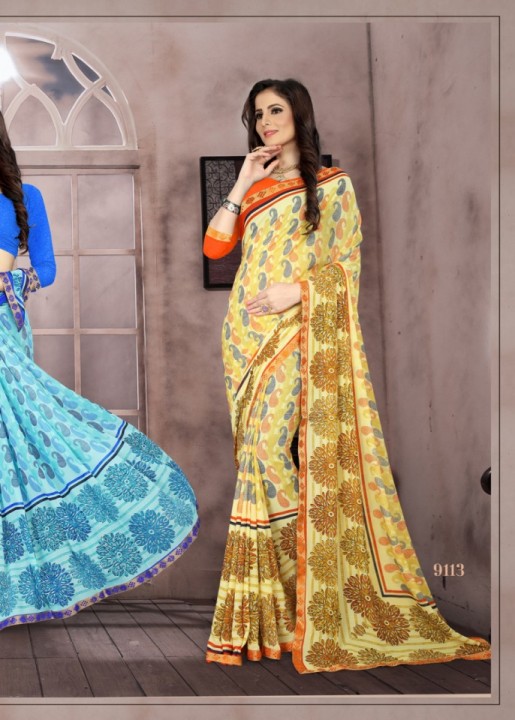 Ice Club Vol 3 Printed Daily Wear Sarees By Kodas Group