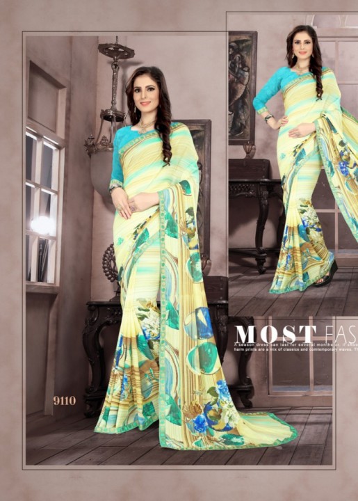 Ice Club Vol 3 Printed Daily Wear Sarees By Kodas Group
