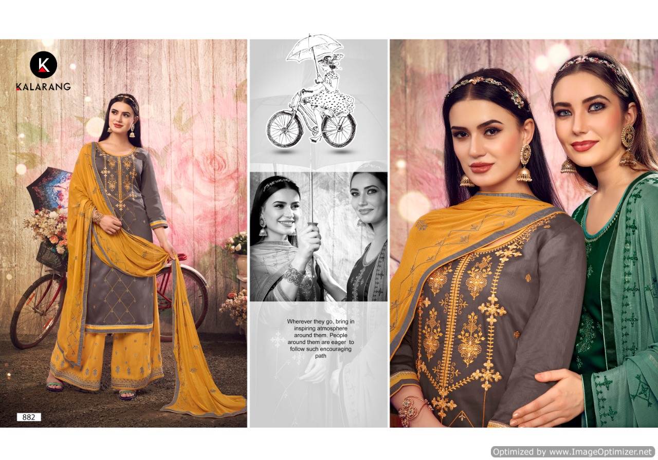 Amber By Kalarang Fashion Designer Lehenga Palazzo Salwar Suit