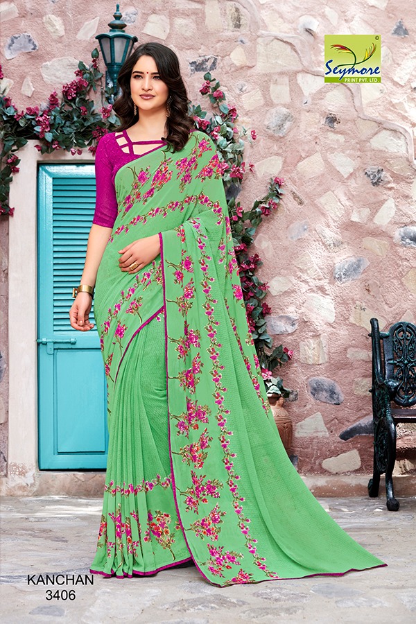 Kanchan Vol 7 Seymore Printed Saress Catalogue