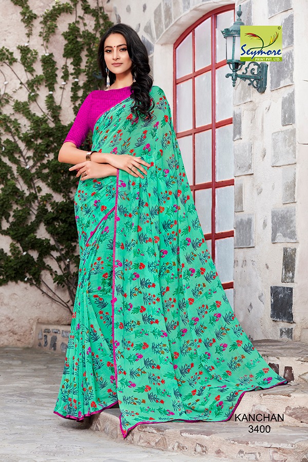 Kanchan Vol 7 Seymore Printed Saress Catalogue