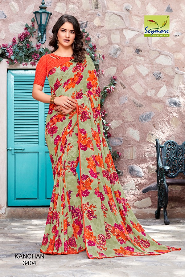 Kanchan Vol 7 Seymore Printed Saress Catalogue