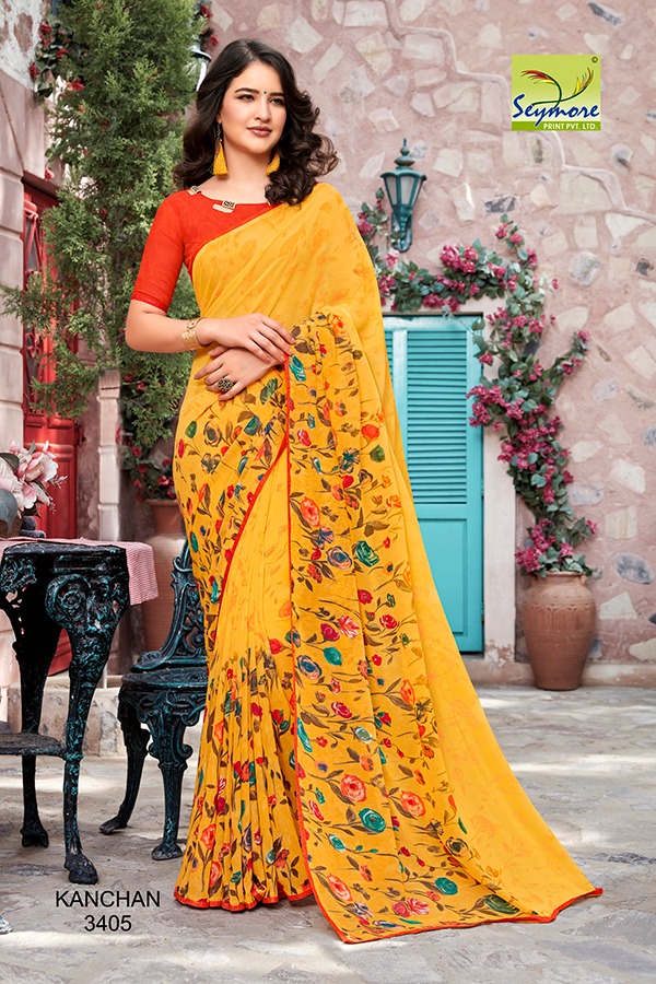 Kanchan Vol 7 Seymore Printed Saress Catalogue