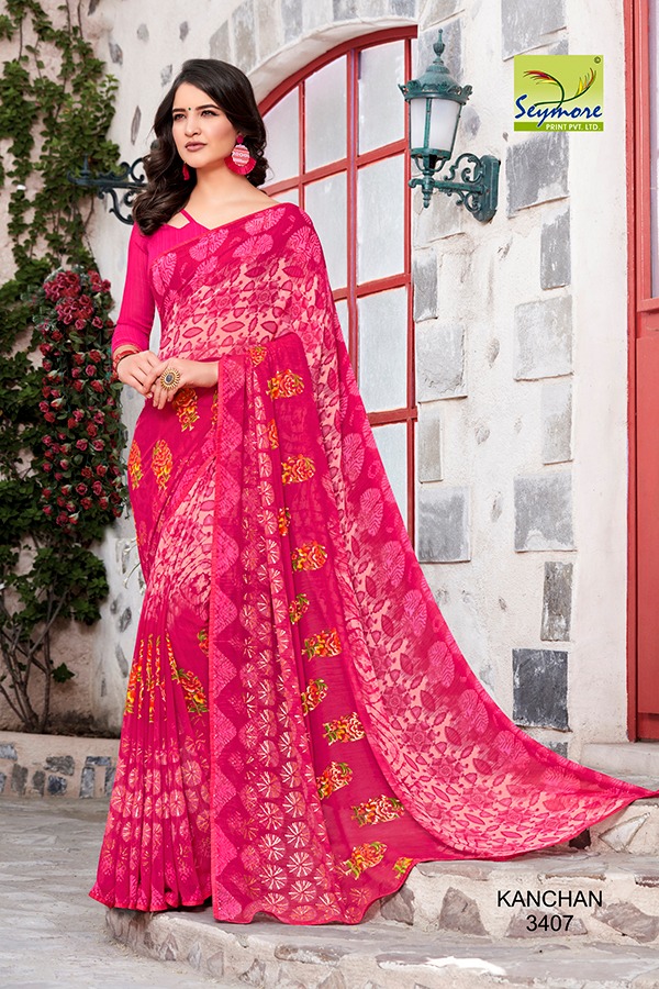 Kanchan Vol 7 Seymore Printed Saress Catalogue