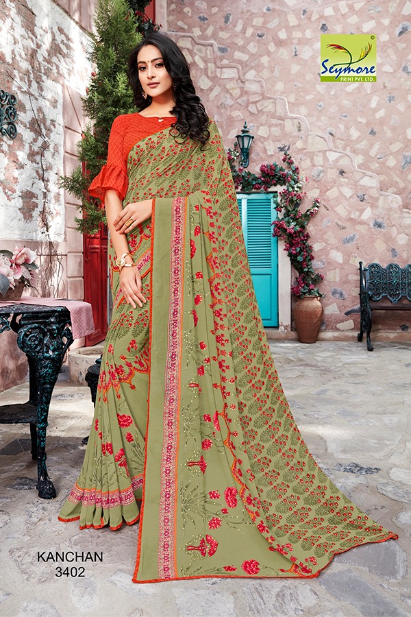 Kanchan Vol 7 Seymore Printed Saress Catalogue