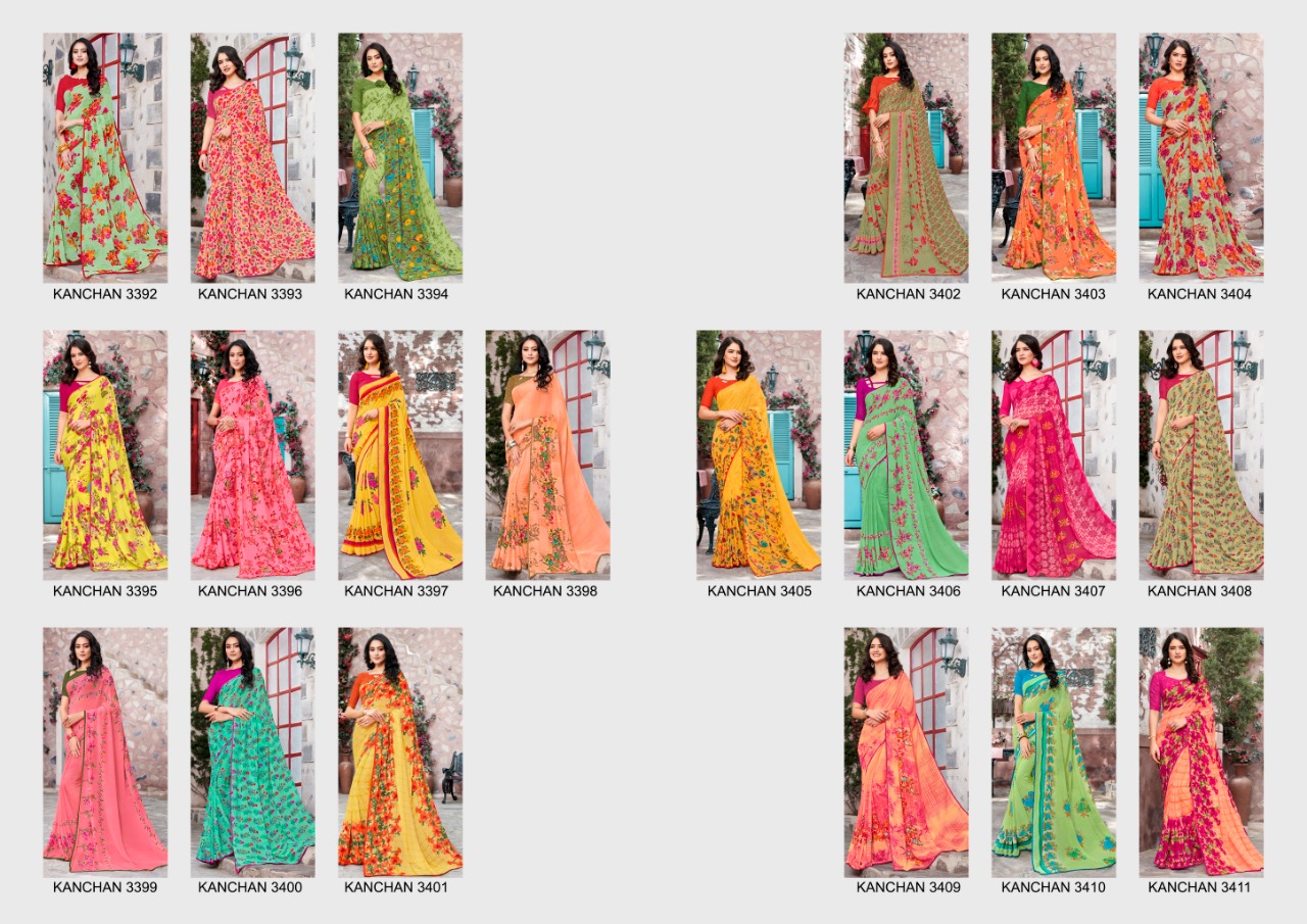 Kanchan Vol 7 Seymore Printed Saress Catalogue
