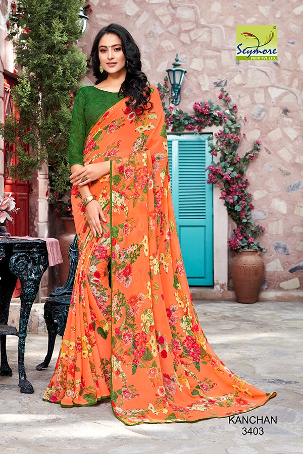 Kanchan Vol 7 Seymore Printed Saress Catalogue