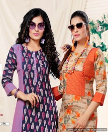 Tropical By Fashion Talk Party Wear Kurti With Pant Collection