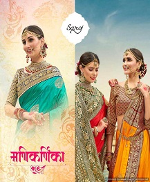 Manikarnika By Saroj Designer Silk Sarees Catalogue