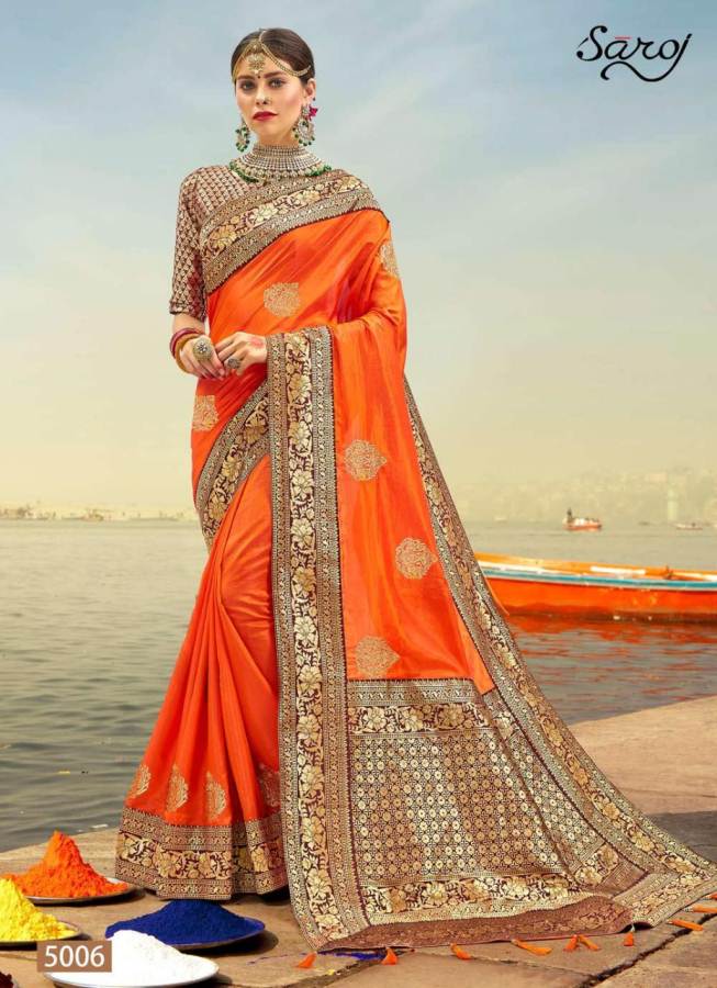 Manikarnika By Saroj Designer Silk Sarees Catalogue