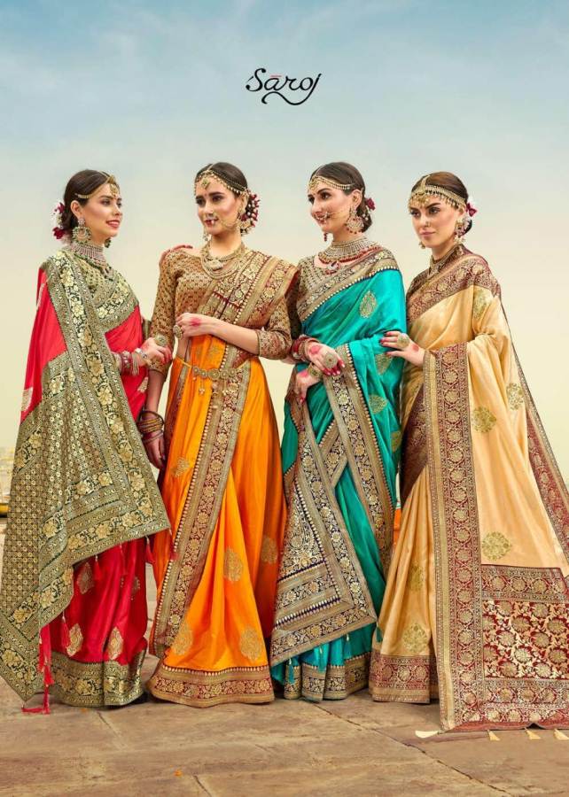 Manikarnika By Saroj Designer Silk Sarees Catalogue