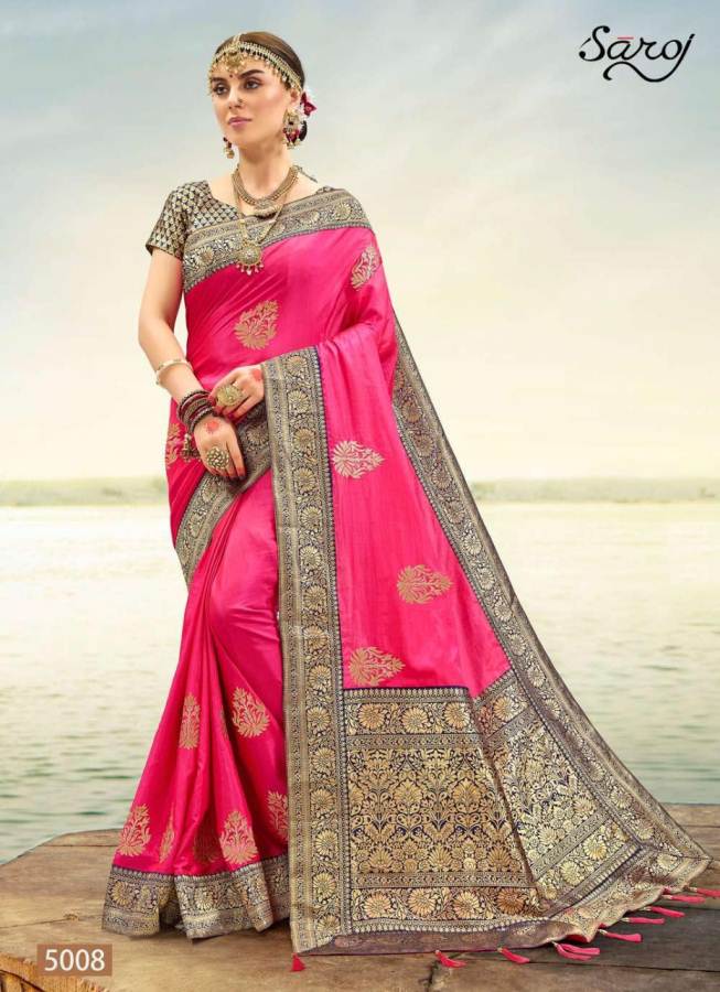 Manikarnika By Saroj Designer Silk Sarees Catalogue