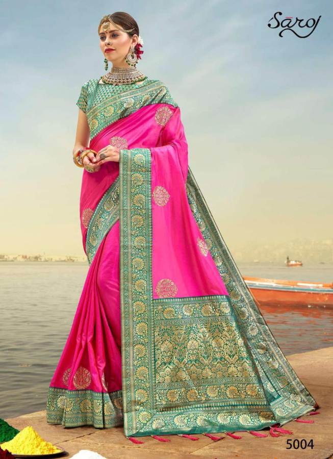 Manikarnika By Saroj Designer Silk Sarees Catalogue