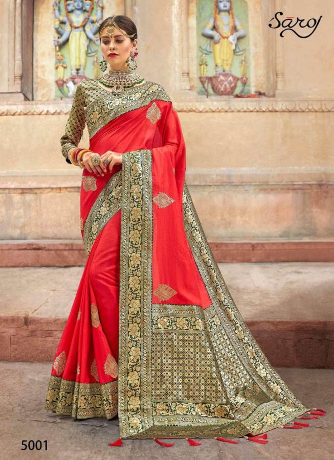 Manikarnika By Saroj Designer Silk Sarees Catalogue