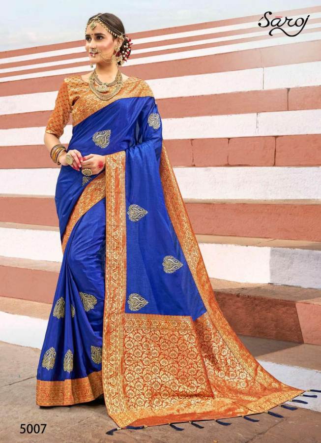Manikarnika By Saroj Designer Silk Sarees Catalogue