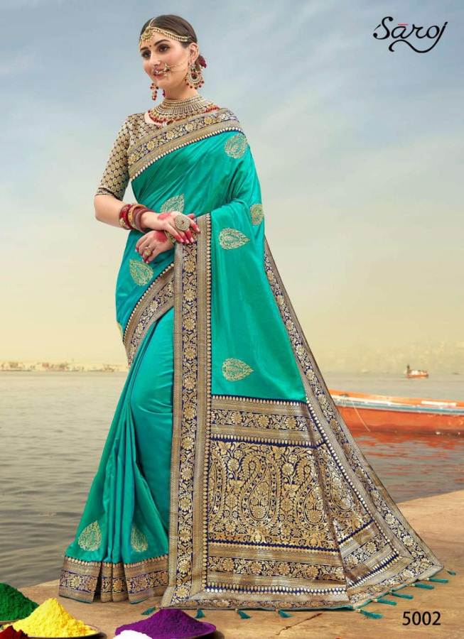 Manikarnika By Saroj Designer Silk Sarees Catalogue