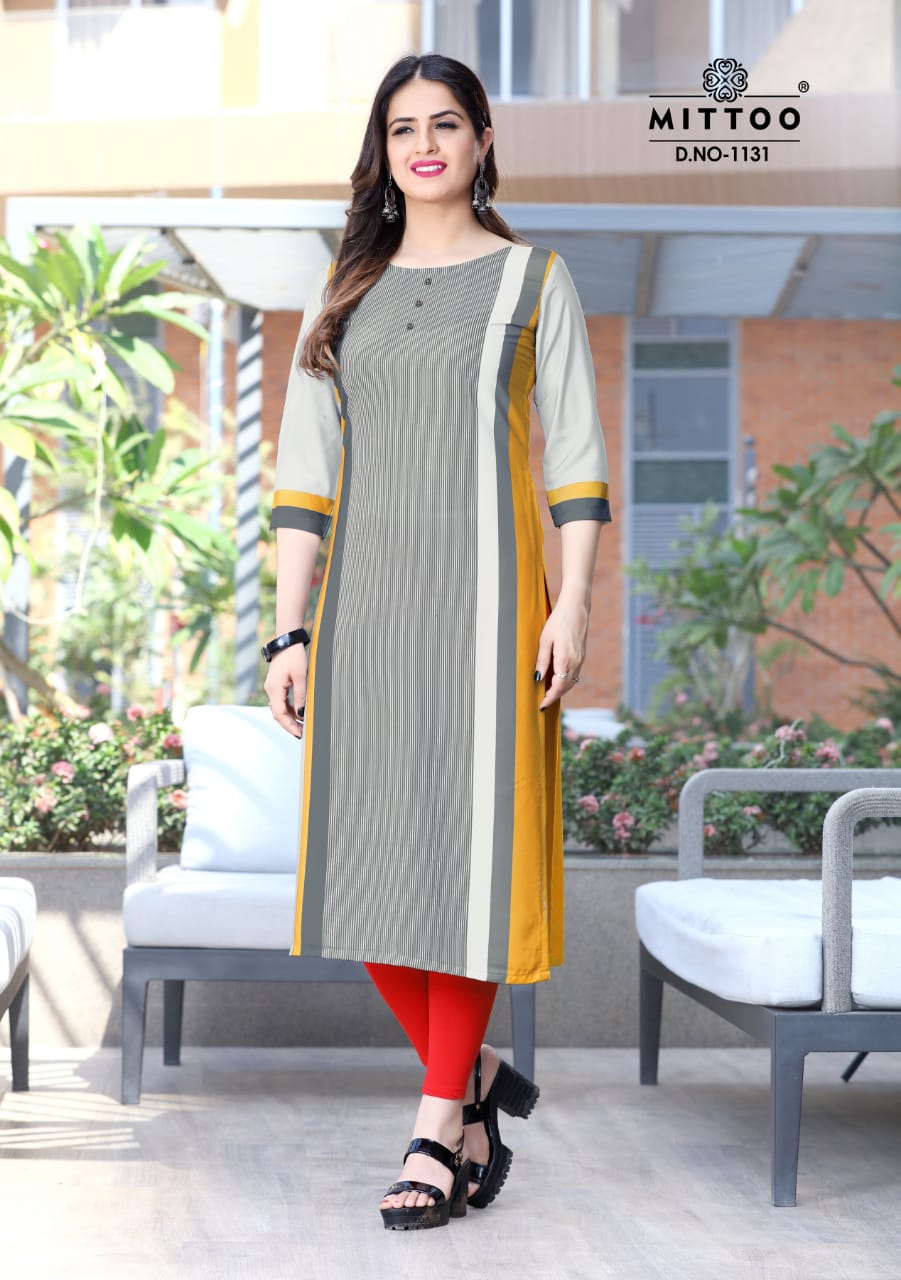 Palak Vol : Nx By Mittoo Causal Wear Designer Kurti Collections