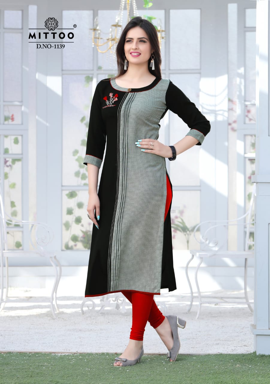Palak Vol : Nx By Mittoo Causal Wear Designer Kurti Collections