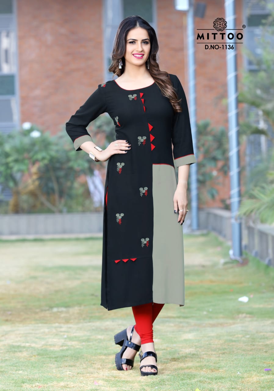Palak Vol : Nx By Mittoo Causal Wear Designer Kurti Collections