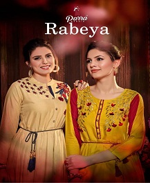Rabeya By Parra Studio Designer Anarkali Kurtis Collections