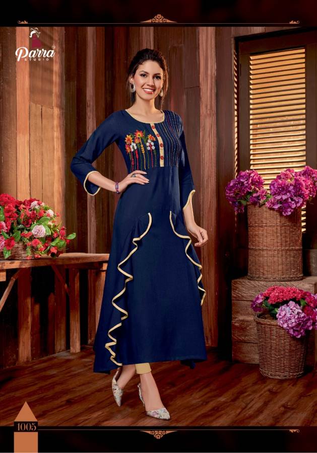Rabeya By Parra Studio Designer Anarkali Kurtis Collections