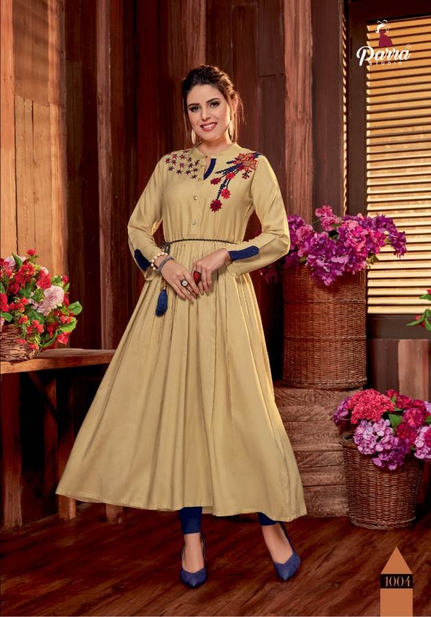 Rabeya By Parra Studio Designer Anarkali Kurtis Collections