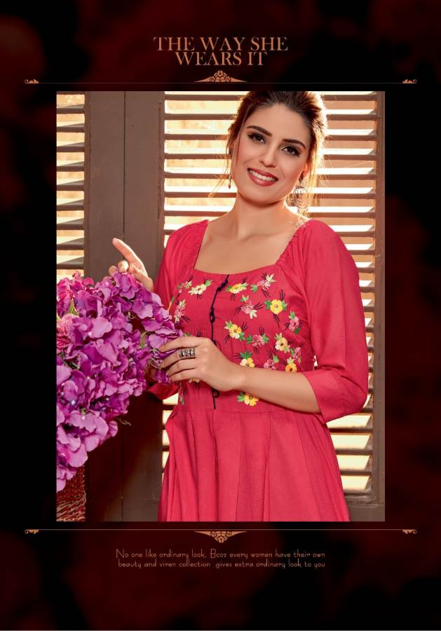 Rabeya By Parra Studio Designer Anarkali Kurtis Collections