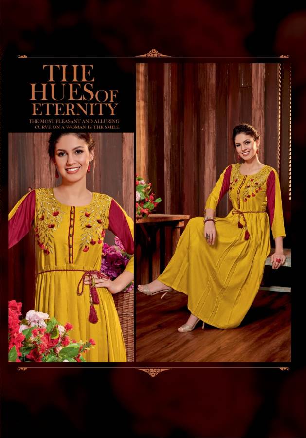 Rabeya By Parra Studio Designer Anarkali Kurtis Collections