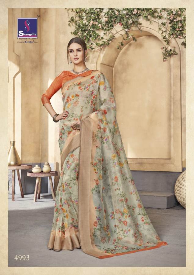 Pure Organza Vol 2 By Shangrila Party Wear Sarees