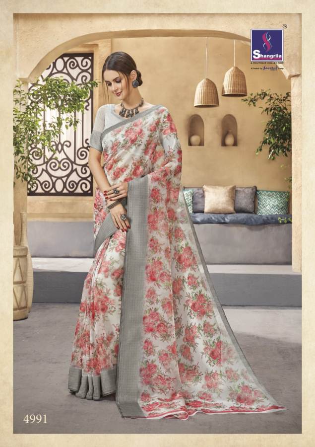 Pure Organza Vol 2 By Shangrila Party Wear Sarees