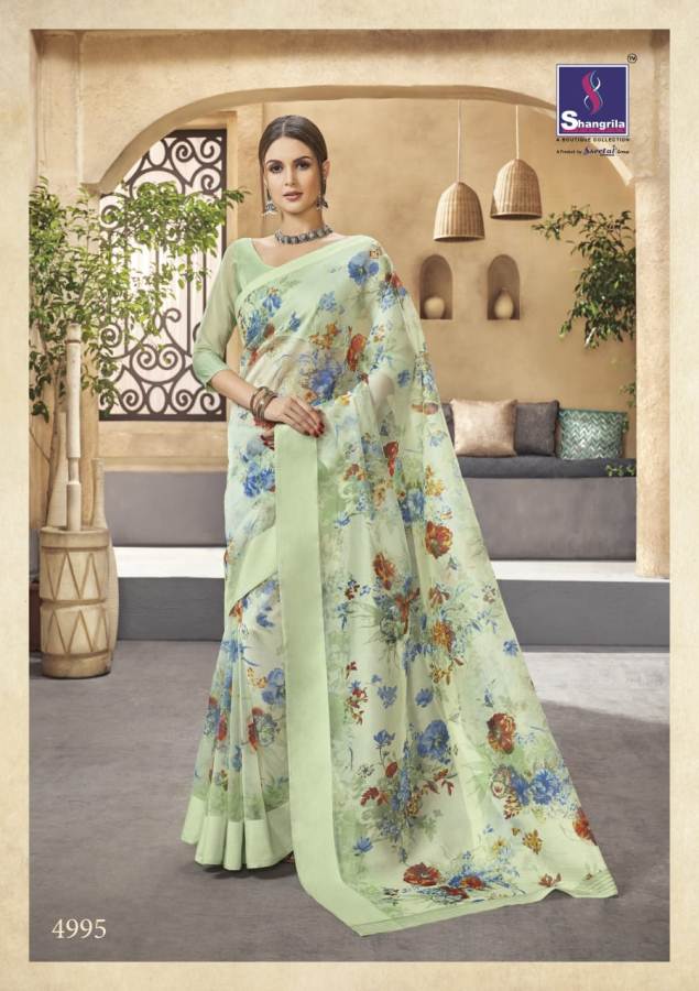 Pure Organza Vol 2 By Shangrila Party Wear Sarees