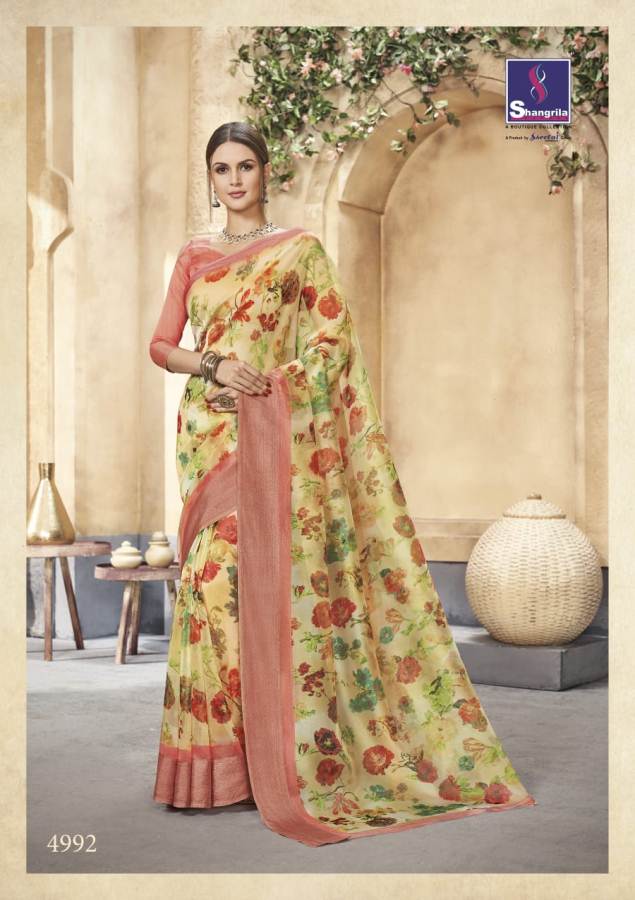 Pure Organza Vol 2 By Shangrila Party Wear Sarees