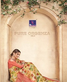 Pure Organza Vol 2 By Shangrila Party Wear Sarees