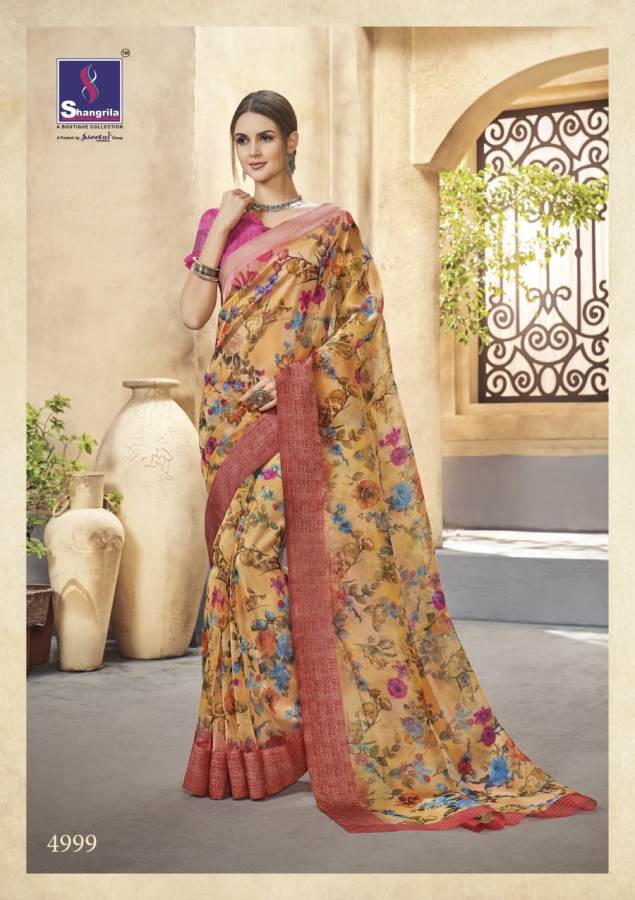 Pure Organza Vol 2 By Shangrila Party Wear Sarees