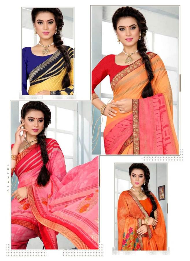 Nargis Saroj  Printed Sarees Catalogue