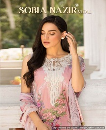 Sobia Nazir Vital By Sharadhha Designer Churidar Salwar Kameez Catalogue