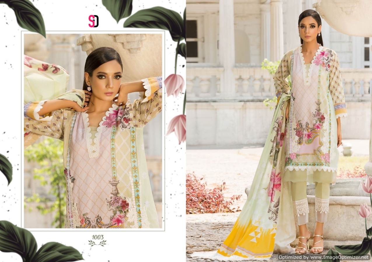 Sobia Nazir Vital By Sharadhha Designer Churidar Salwar Kameez Catalogue