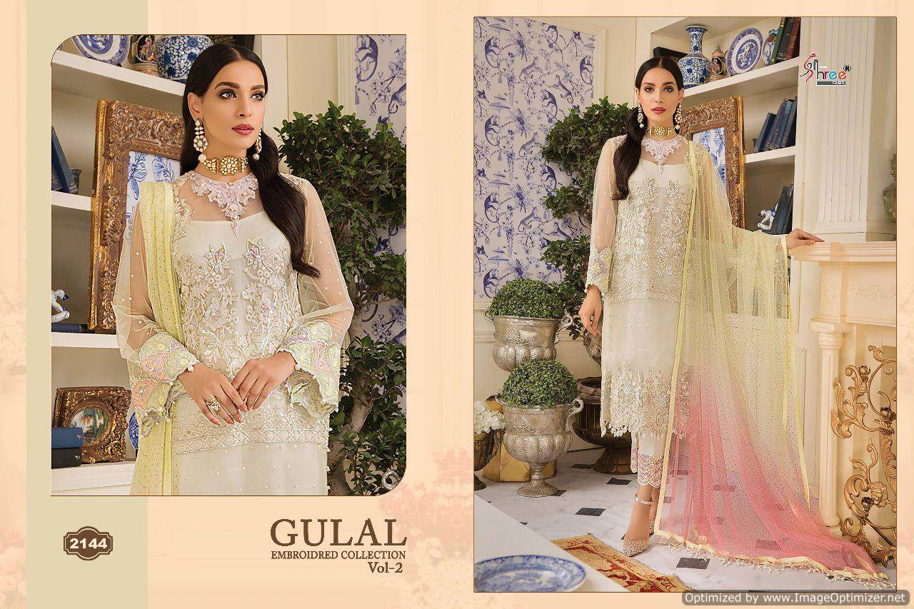 Gulal Embroidered Collection 2 By Shree Fabs Pakistani Salwar Kameez