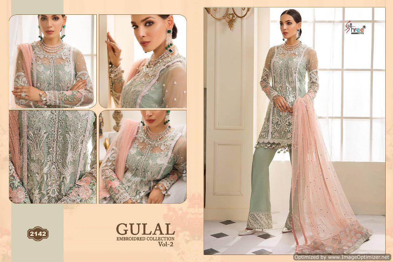 Gulal Embroidered Collection 2 By Shree Fabs Pakistani Salwar Kameez