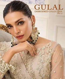 Gulal Embroidered Collection 2 By Shree Fabs Pakistani Salwar Kameez