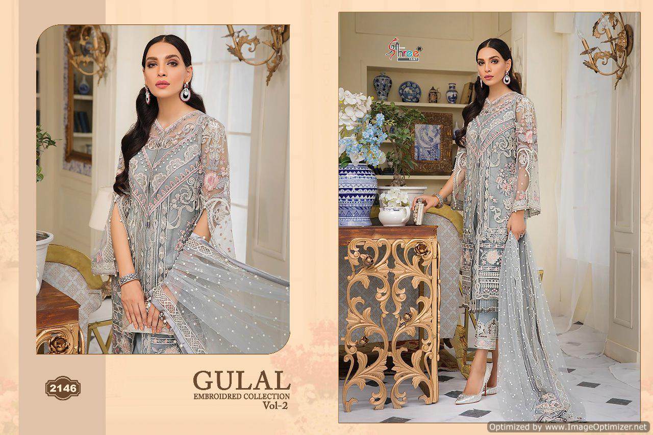 Gulal Embroidered Collection 2 By Shree Fabs Pakistani Salwar Kameez