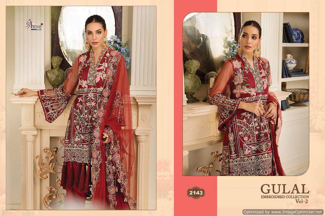 Gulal Embroidered Collection 2 By Shree Fabs Pakistani Salwar Kameez
